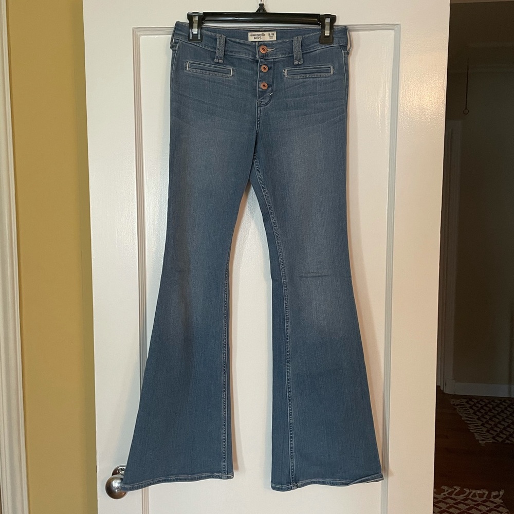 Abercrombie kids flare Jean